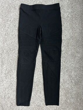 art class Black Moto Panel Leggings